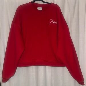 Rhude Bold Red Hoodie - can work for male or female